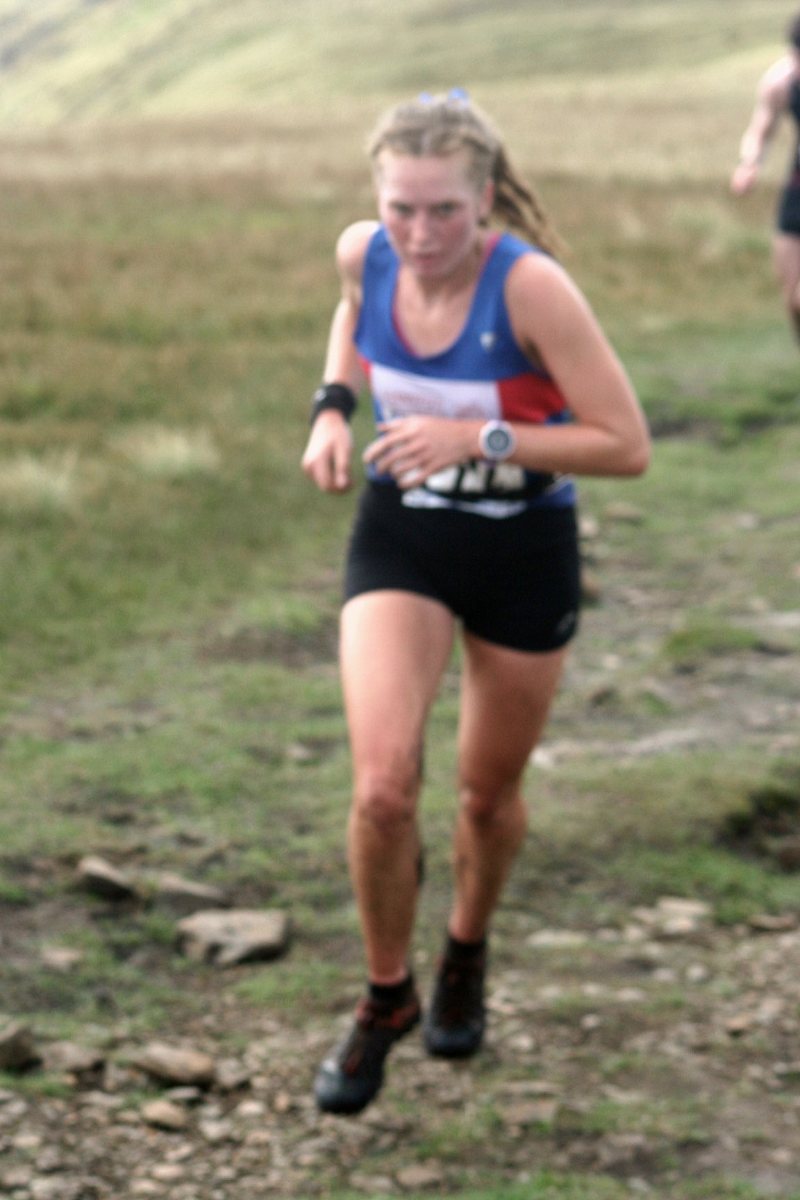 2016 Nichola Jackson climbing Merrick Hill - 17.9.16